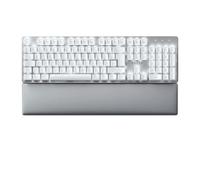 Razer Pro Type Ultra - Clavier mécanique sans Fil pour Une productivité maximale - interrupteurs Silencieux et linéaires Jaunes - RF/Bluetooth - Clavier Allemande QWERTZ | Blanc