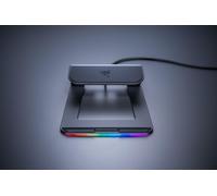 Razer Laptop Stand Chroma - Support pour Ordinateur Portable avec éclairage RGB Chroma - Hub USB 3.0 avec 3 Ports (Angle d'inclinaison de 18 degrés, Aluminium et Design Ergonomique) Noir