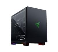 Razer RC21-01400100-R3M1 Boîtier PC Midi Tower Noir, SPCC/Acier/Verre trempé, Mini-DTX/Mini-ITX, 3x2.5", USB 3.2 Gen1/Gen2, 206.2x367.2x321.5mm