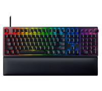 Razer Clavier de jeu Huntsman V2 (Purple Switch) – Optique, PBT, repose-poignet QWERTZ DE Noir
