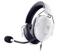 Razer BlackShark V2 X (Playstation) - Casque e-Sport Filaire pour Console Playstation 5 (250g, Microphone cardioïde, Haut-parleurs 50mm, Annulation Passive du Bruit, Jack 3.5mm) Blanc