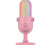 Razer Seiren V3 Chroma DSP 32 Bits - Microphone USB RGB avec processeur Audio DSP 32 Bits - Micro à condensateur supercardioïde - Traitement Audio Intelligent basé sur l'IA | Quartz