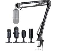 Razer Seiren V3 Mini Bras Micro, Support Micro Razer Seiren V2 X, Seiren Mini, V2 Pro, Seiren V3 Chroma avec Microphone Tube de Fixation, Pied Micro Pince de Perche Micro pour Seiren V3 Mini