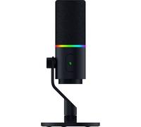 Razer Seiren V3 Pro Microphone - Micro dynamique USB de type C et XLR, support flottant 32 bits, DSP audio intégré, suppression du bruit AI, amortisseur de chocs et filtre anti-pop, anneau d'éclairage