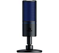 Razer Seiren X for Playstation - Microphone condensateur USB pour Le Streaming sur PS4 et PS5 (Compact avec Amortisseur de Chocs, directivité supercardioïde, Bouton de sourdine) Noir