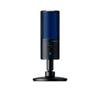 Razer Seiren X for Playstation - Microphone condensateur USB pour Le Streaming sur PS4 et PS5 (Compact avec Amortisseur de Chocs, directivité supercardioïde, Bouton de sourdine) Noir