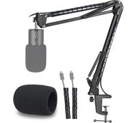 Razer Seiren X Support Microphone Professionnel Réglable Avec Bonnette Micro Et Tube De Fixation Compatible Avec Microphone Streaming Razer Seiren X Par[X1295]