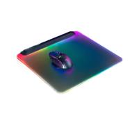 Razer Firefly V2 Pro - Tapis de Souris de Jeu rétroéclairé RGB - Port USB intégré (éclairage LED 15 Zones, Surface texturée Micro-gravée pour Un Suivi Optimal, câble USB-C détachable) Noir