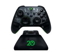 Razer Universal Quick Charging Stand - pour Manettes de Xbox (Charge Rapide, Contact Magnétique, Compatibilité Universelle, Navigation à Une Main) 20th Anniversary Ed.