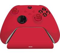 Razer Universal Quick Charging Stand (Pulse Red) - pour Manettes de Xbox (Charge Rapide, Contact Magnétique, Compatibilité Universelle, Navigation à Une Main) Rouge