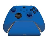 Razer Universal Quick Charging Stand (Shock Blue) - pour Manettes de Xbox (Charge Rapide, Contact Magnétique, Compatibilité Universelle, Navigation à Une Main) Bleu