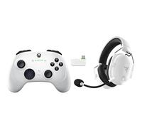 Razer Wolverine V3 Pro + BlackShark V2 Pro (Xbox) - (HyperSpeed Wireless, Mecha Tactile Action Buttons, Anti-drift Hall Effect analog thumbstic sticks, haptic vibrations) Blanc