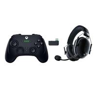 Razer Wolverine V3 Pro + BlackShark V2 Pro (Xbox) - (HyperSpeed Wireless, Mecha Tactile Action Buttons, Anti-drift Hall Effect analog thumbstic sticks, haptic vibrations) Noir