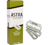 Razor Blades Club Astra Lames de Rasoir Double Tranchant, 100 Lames + 20 Bâtonnets Hémostatiques