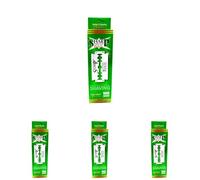 Razor Blades Club- Lames de rasoir Super Platinum | Lames de rechange pour rasoir de sécurité | Lames de rasoir à double tranchant pour hommes Platinum Coated-100 Sharp 7Am (Lot de 4)