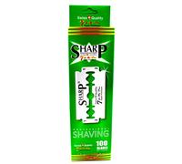 Razor Blades Club- Lames de rasoir Super Platinum | Lames de rechange pour rasoir de sécurité | Lames de rasoir à double tranchant pour hommes Platinum Coated-100 Sharp 7Am