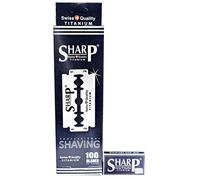 Razor Blades Club Lot de 100 lames de rasoir Sharp Titanium