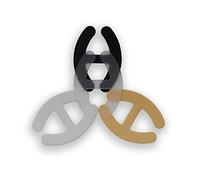 RAZOR Clips Soutien-gorge Sangle de course clip dos dissimulation bretelles Décolleté contrôle 0 divers Noir,Beige,Blanc,CLEAR1