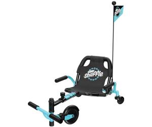 Razor Crazy Cart Shuffle - Go Kart pour Enfants 4+ avec 360° Drift Steering, Drift Cart avec châssis de Longueur Ajustable, Enfant-Autonome, Pas de Piles nécessaires, Plaisir Silencieux