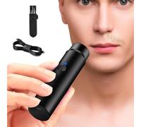 Razor Électrique - Rasoir Électrique Rechargeable | Trimmer De Barbe De Précision Men | Mini Shavers Pour Hommes Idéal Pour Le Rasage Lisse, Le Toilettage À Barbe Et Routine Quotidienne Des S