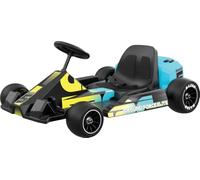Razor Ground Force Elite - Kart Electrique pour Enfants 13+ avec Marche Avant et Arrière, Vitesse Maximale de 22km/h, Autonomie de 40 Minutes, 350W avec Batterie 36V 5Ah - Noir et Bleu