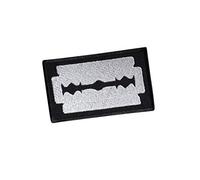 Razorblade DSBM - Souvenir - En métal noir - Death Doom Satan - Boue dépressive - Grindcore Hardcore punk rock gothique BM - Accessoire souvenir