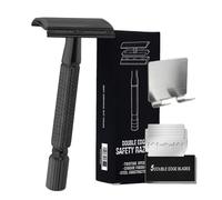 Razors de rasage de sécurité pour hommes, rasoirs à double bord pour hommes - Coupe à la barbe à double tranchant | Razors pour rasage lisse et confortable, rasoir manuel avec 5 recharges pour le toil
