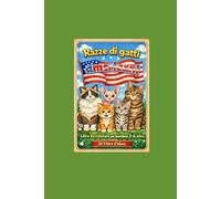 Razze di Gatti Americani: Libro da Colorare per Bambini da 2-6 anni