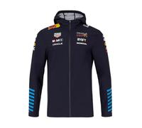 RB Racing Formula One Team - Produit officiel de Formule 1 - Réplique de veste de pluie imperméable - Unisexe, Bleu nuit