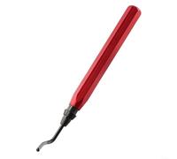 RB1000 Rotary Deburring Tool Kit Metal Handle Aluminum Handle Deburr Tool with Rotating Blade Manual Deburring Kit for Plastic Copper Aluminum 5.55in Rotary Burr Remover for Steel PVC Wood 360 Degree