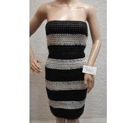 RBF31/ Sublime Robe Satinée Noir Avec Tulle Elégante Raffinée T 36/38