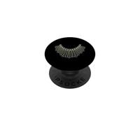 RBG Ruth Bader Ginsburg Dissent Collar Motif PopSockets PopGrip Adhésif