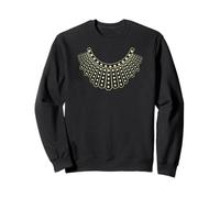 RBG Ruth Bader Ginsburg Dissent Collar Motif Sweatshirt
