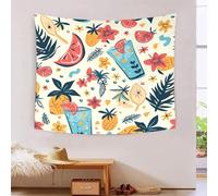 RBGKZVYUM Modèle d'été frais 3D Effet Tapisserie Art Mural Tapisserie Murales Tapisserie Murale Tissu Pour Chambre Salon Collège Dortoir Tapisseries 130cmx150cm