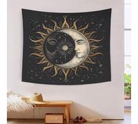 RBGKZVYUM Totem du soleil 3D Effet Tapisserie Décoration Murale Tapisserie Murales Décoration Murale En Tissu Pour La Chambre À Coucher Le Salon Le Dortoir Tenture Murale 150cmx200cm