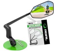 RBRL Rétroviseur de Vélo Surdimensionné Anti-Chute, Stable, Pas Facile à Bloquer - Pour Guidon (Droite)