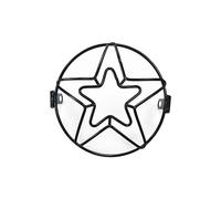 RBRMMUIMI Protecteur Cache Phare Protecteur De Phare Moto Universel Vintage 6,5 Pouces, Couvercle Lampe Gril Rétro Pour Pour Chopper