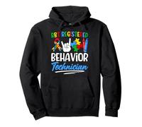 RBT Registered Behavior Technician Puzzle Autism Awareness Sweat à Capuche