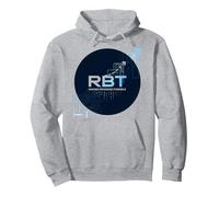 RBT Rend Possible Le progrès, Innovation technologique et motivante Sweat à Capuche, Unisexe pour Adultes, Gris Chiné, L