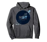RBT Rend Possible Le progrès, Innovation technologique et motivante Sweat à Capuche, Unisexe pour Adultes, Chiné Foncé, L