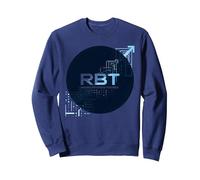 RBT Rend Possible Le progrès, Innovation technologique et motivante Sweatshirt, Unisexe pour Adultes, Bleu Marine, L