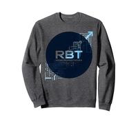 RBT Rend Possible Le progrès, Innovation technologique et motivante Sweatshirt, Unisexe pour Adultes, Chiné Foncé, S
