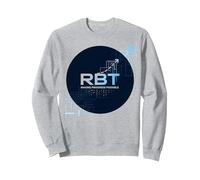 RBT Rend Possible Le progrès, Innovation technologique et motivante Sweatshirt, Unisexe pour Adultes, Gris Chiné, XL