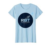 RBT Rend Possible Le progrès, Innovation technologique et motivante T-Shirt, Femme, Bleu Céleste, L