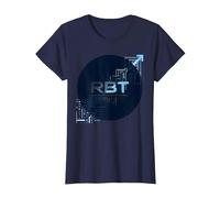 RBT Rend Possible Le progrès, Innovation technologique et motivante T-Shirt, Femme, Bleu Marine, L