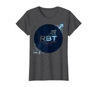 RBT Rend Possible Le progrès, Innovation technologique et motivante T-Shirt, Femme, Chiné Foncé, L