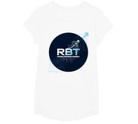 RBT Rend Possible Le progrès, Innovation technologique et motivante T-Shirt, Fille, Blanc, L