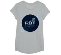 RBT Rend Possible Le progrès, Innovation technologique et motivante T-Shirt, Fille, Gris Chiné, L