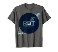 RBT Rend Possible Le progrès, Innovation technologique et motivante T-Shirt, Homme, Asphalte, L