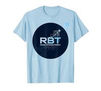 RBT Rend Possible Le progrès, Innovation technologique et motivante T-Shirt, Homme, Bleu Céleste, L